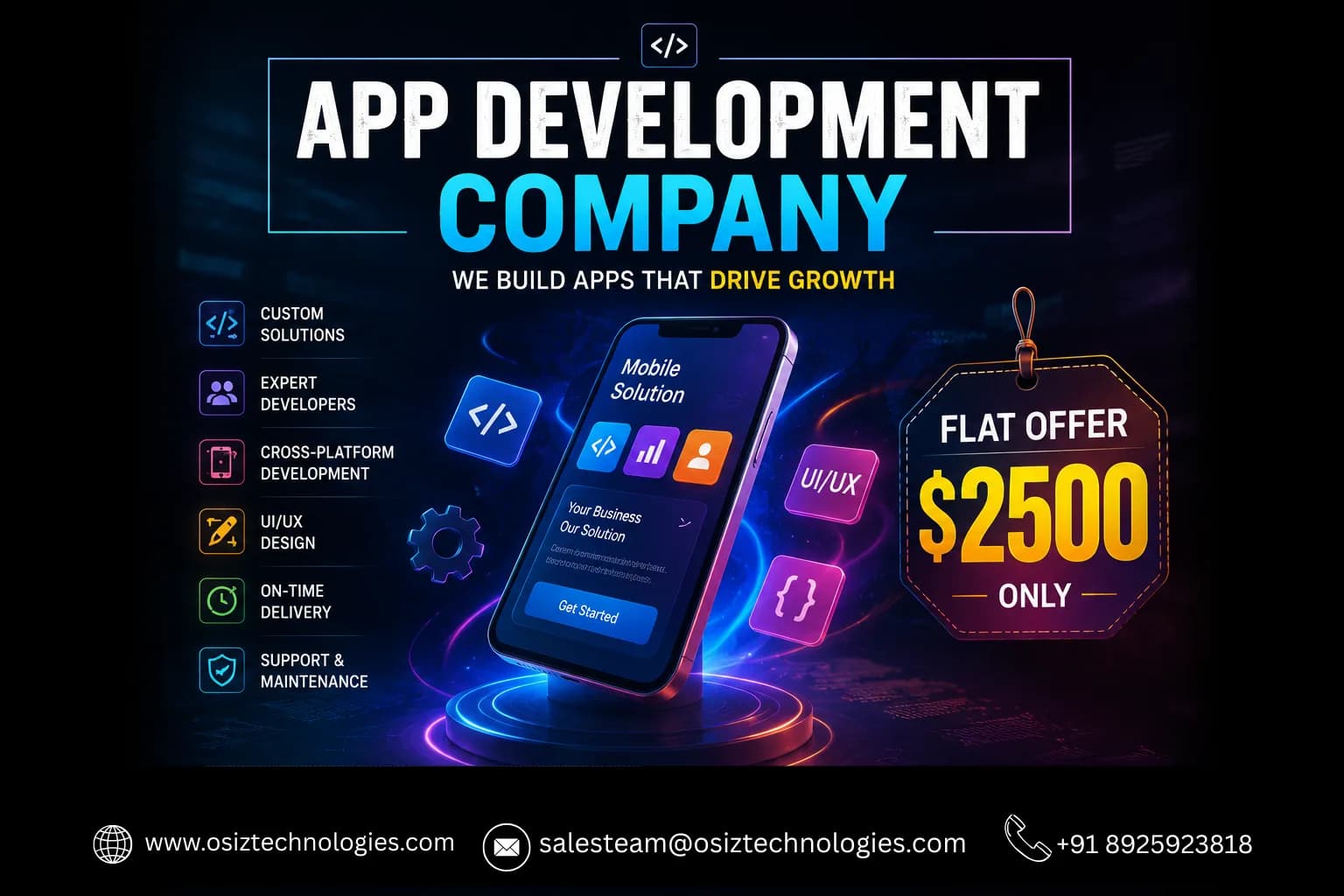 Need an App Development Company? Partner with Osiz Technologies Today