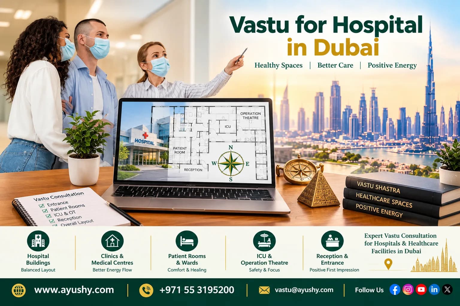 Vastu for Hospital in Dubai | Hospital Vastu Consultant | Ayushy