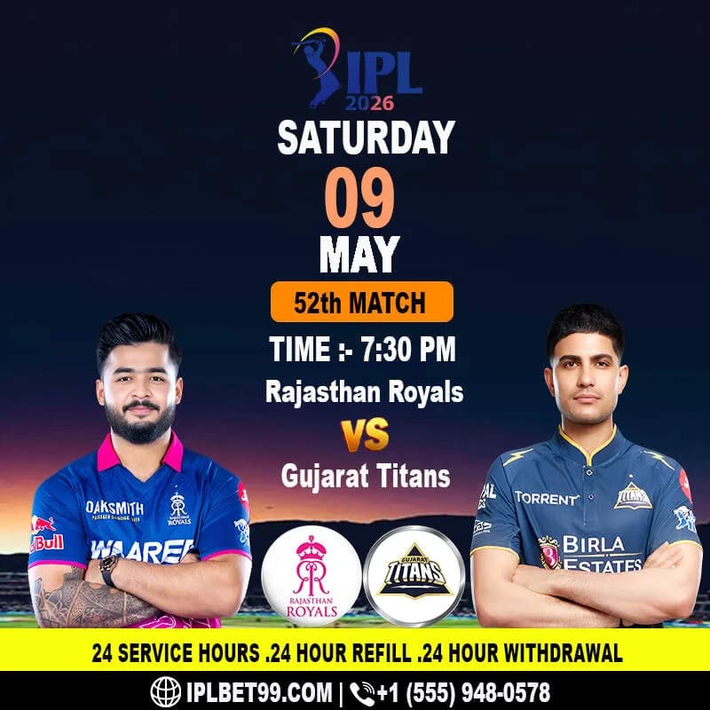 IPL Cricket ID Ready for Rajasthan Royals vs Gujarat Titans Clash