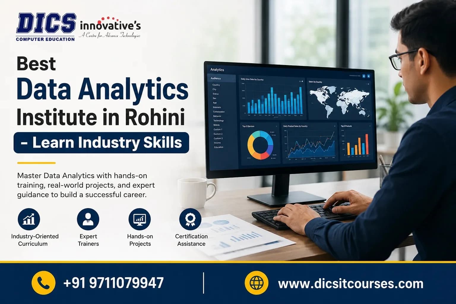 Best Data Analytics Institute in Rohini | DICS