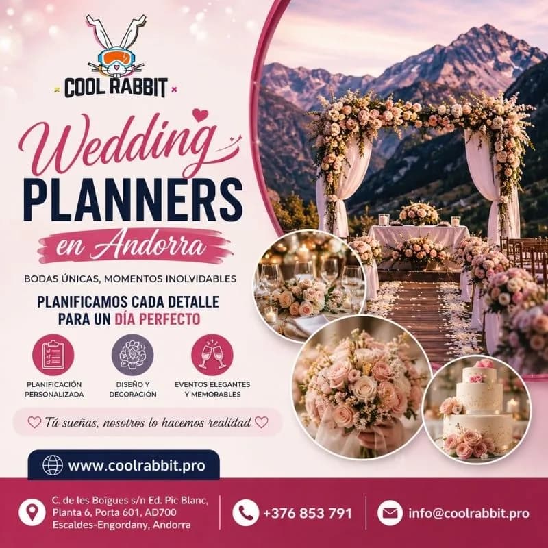 Cómo elegir los mejores Wedding Planners en Andorra para tu boda