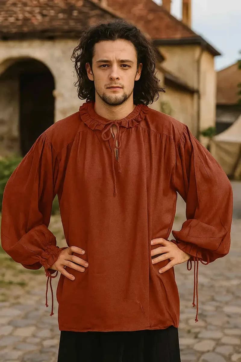 Pirate Shirt Mens | Medieval & Pirate Shirts for Men