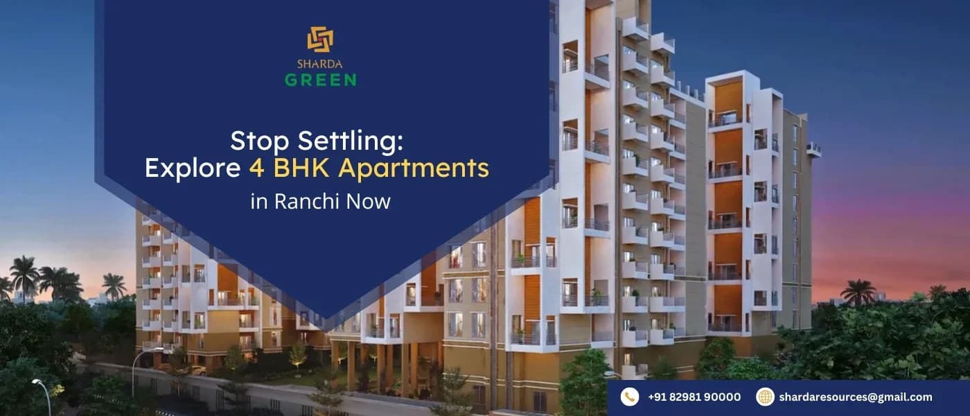 Exclusive Luxury 4 BHK Flat for Sale in Ranchi Now