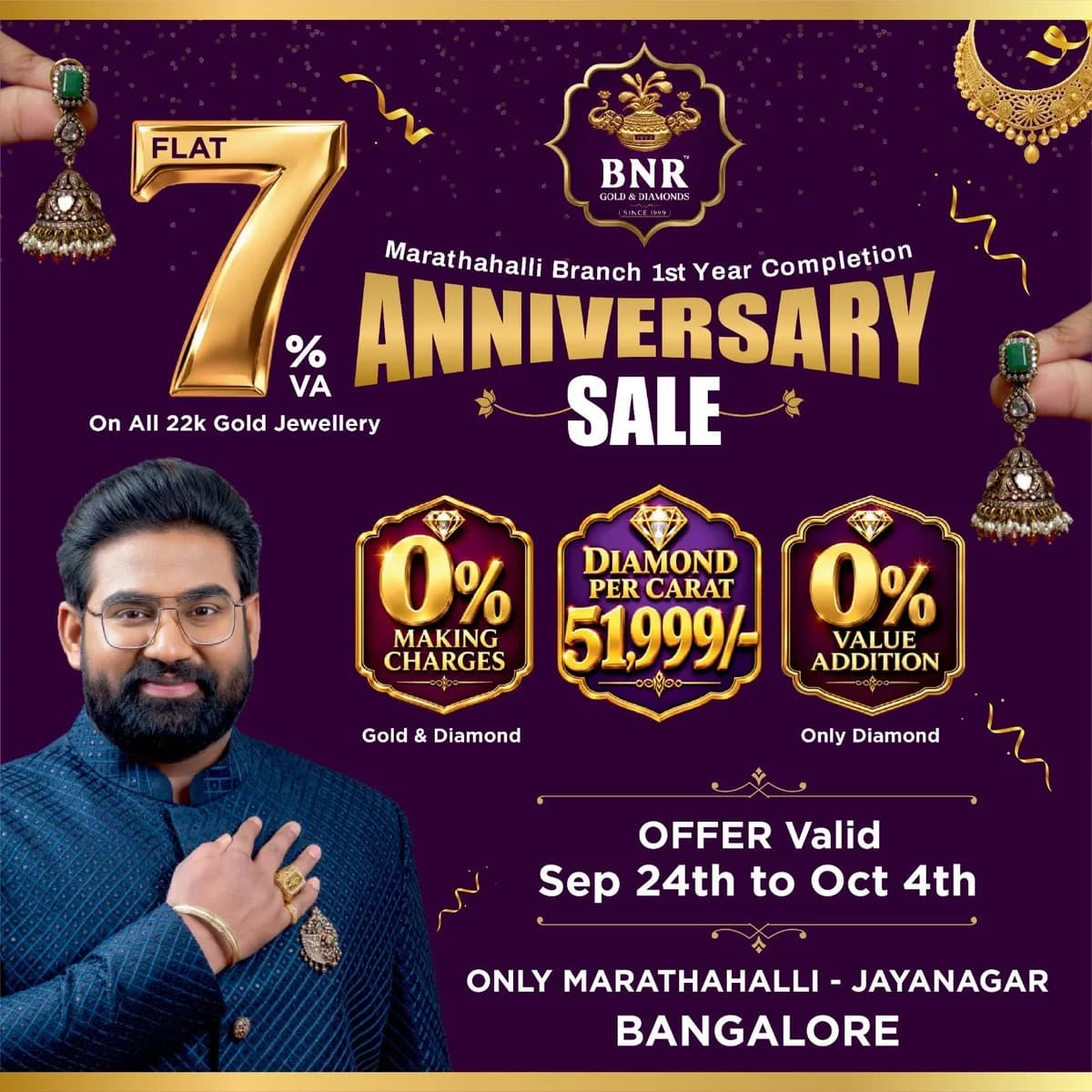 Bridal Jewellery Shop in Vijayawada | BNR Gold and Diamonds