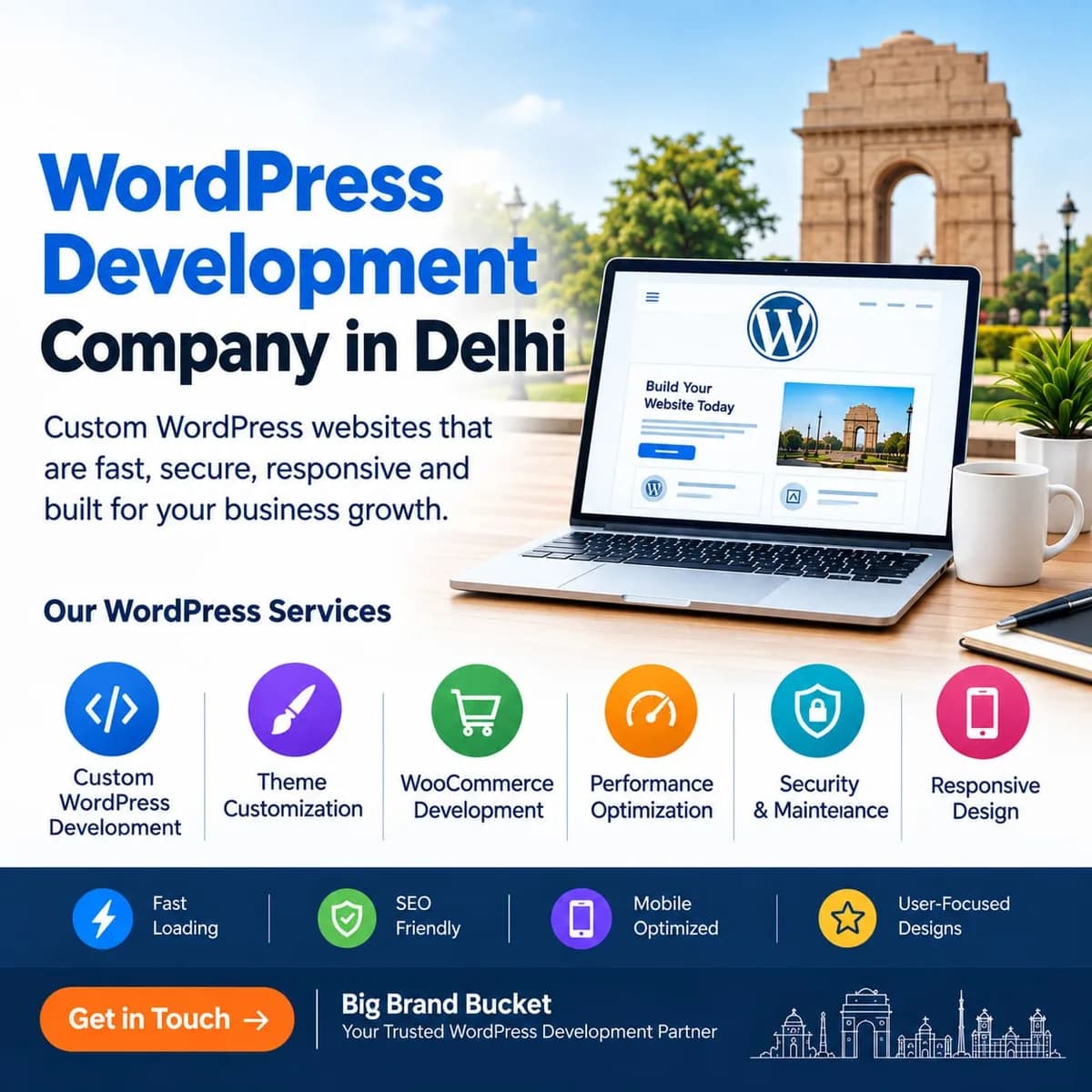 Professional WordPress Development Company in Delhi
