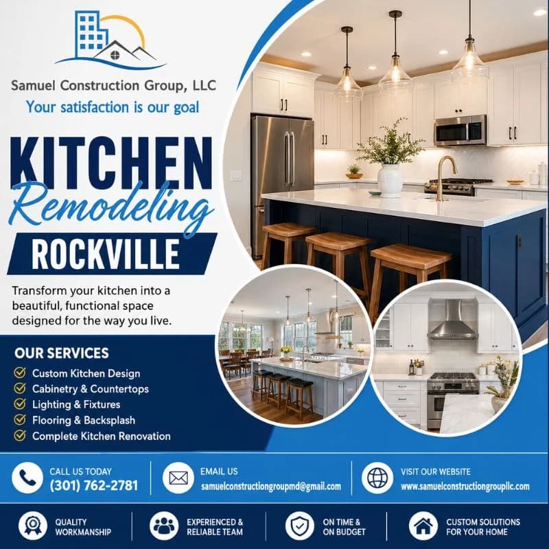 Expert Kitchen Remodel in Rockville for Modern Homes