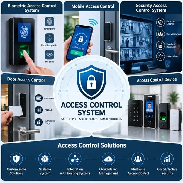 Enterprise Access Control Systems for Industrial Facilities in Saudi Arabia
