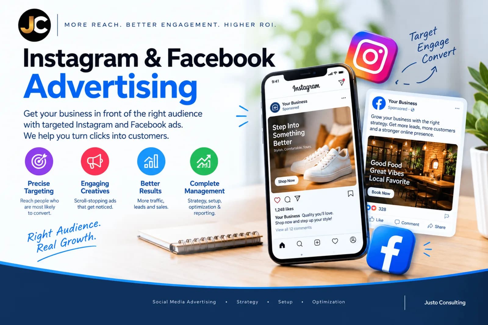 Instagram & Facebook Advertising That Turns Clicks Into Customers 