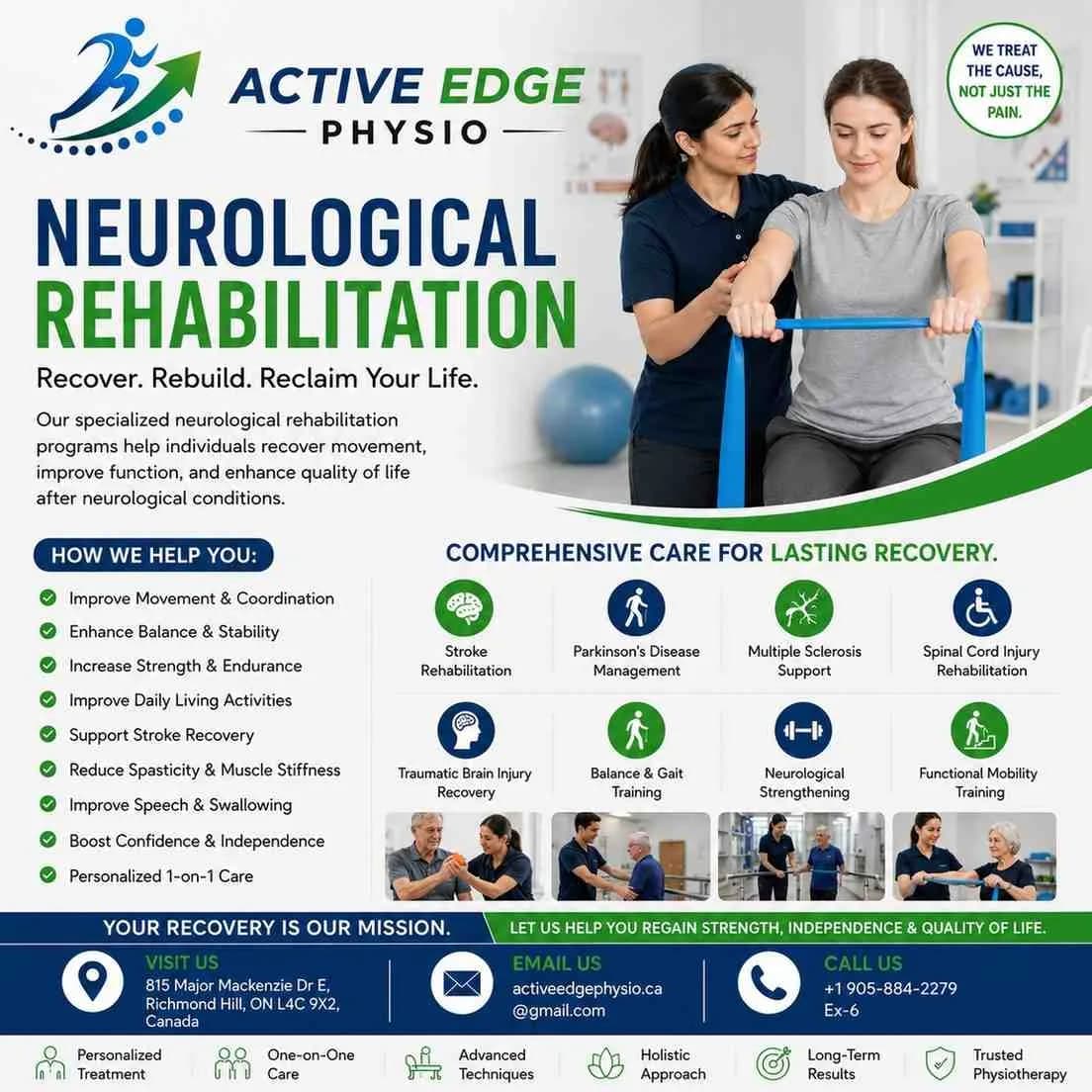 Top-Rated Neurological Rehabilitation Clinic in Richmond Hill