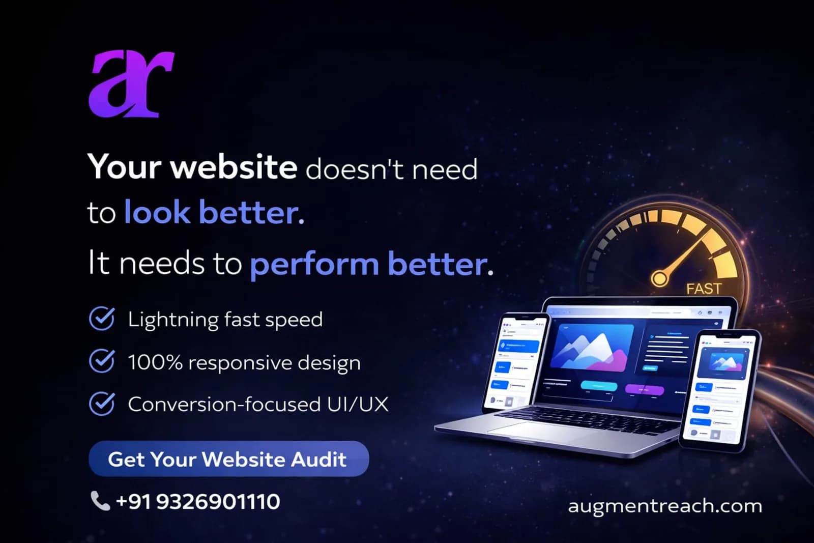 Augment Reach - Website , Digital Marketing & Graphic Design Services
