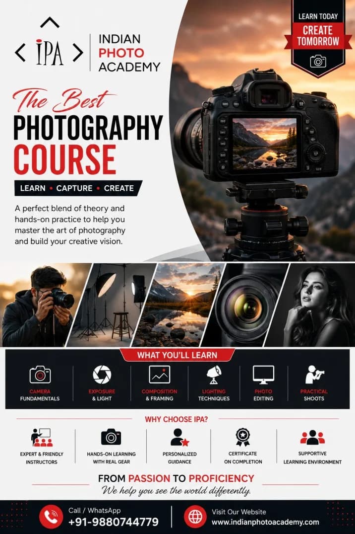 best photography course in Bangalore