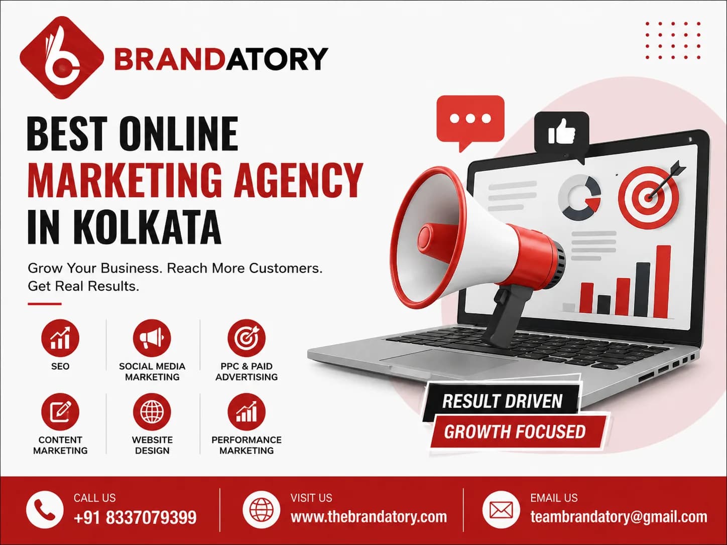 Best Online Marketing Agency in Kolkata for Result-Driven Digital Marketing