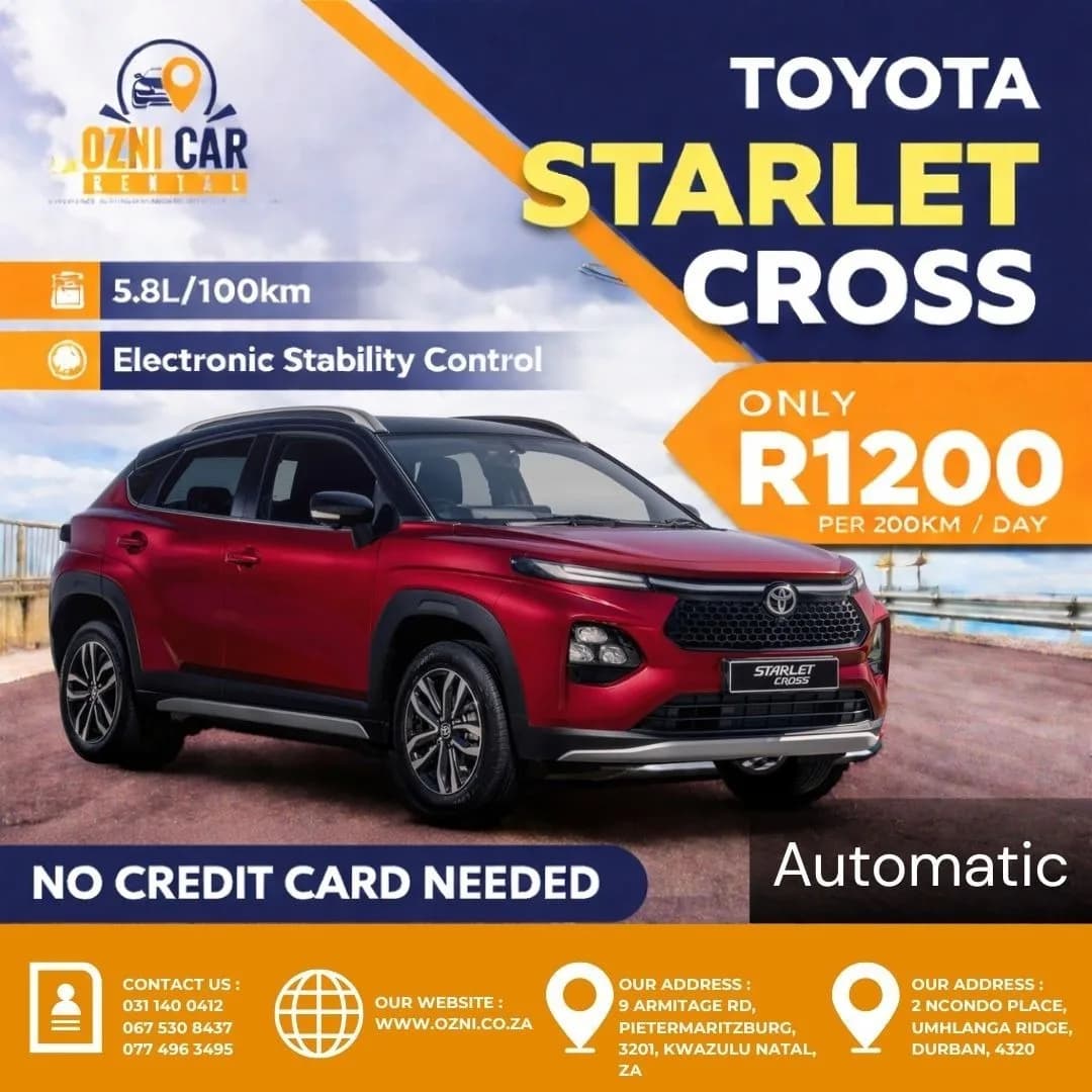 Best Car Rental Company in Durban | Trusted & Affordable Car Hire