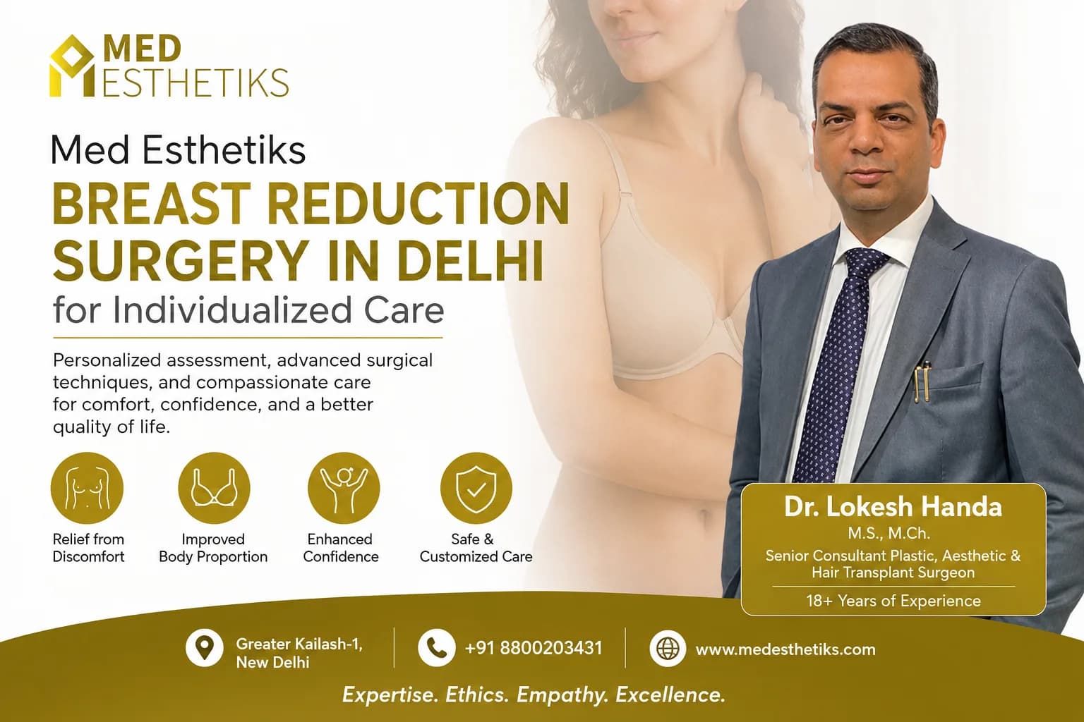 Breast Reduction Surgery Cost in Delhi and Personalized Treatment Planning