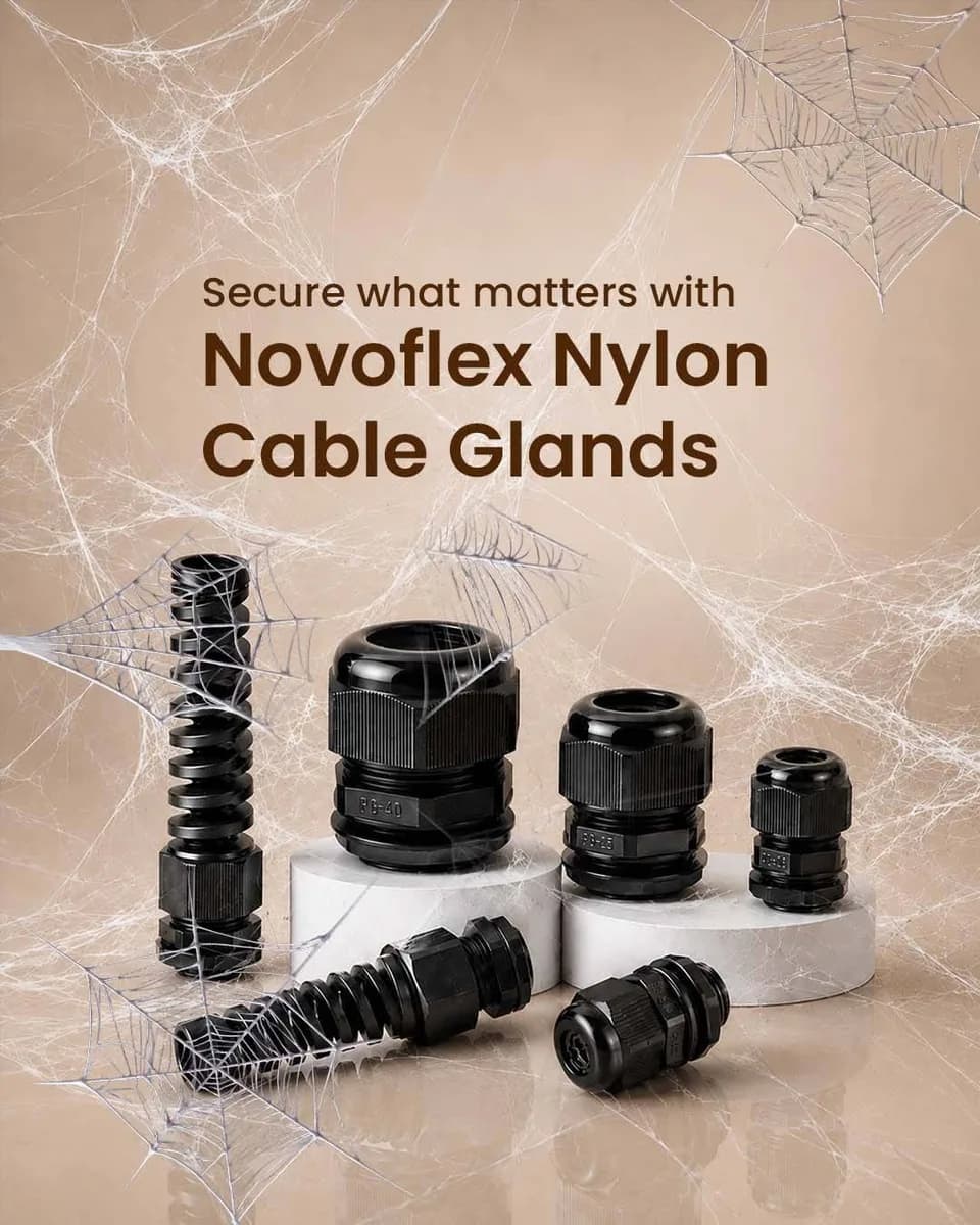  Novoflex Cable Glands Manufacturer for Industrial Cable Entry 