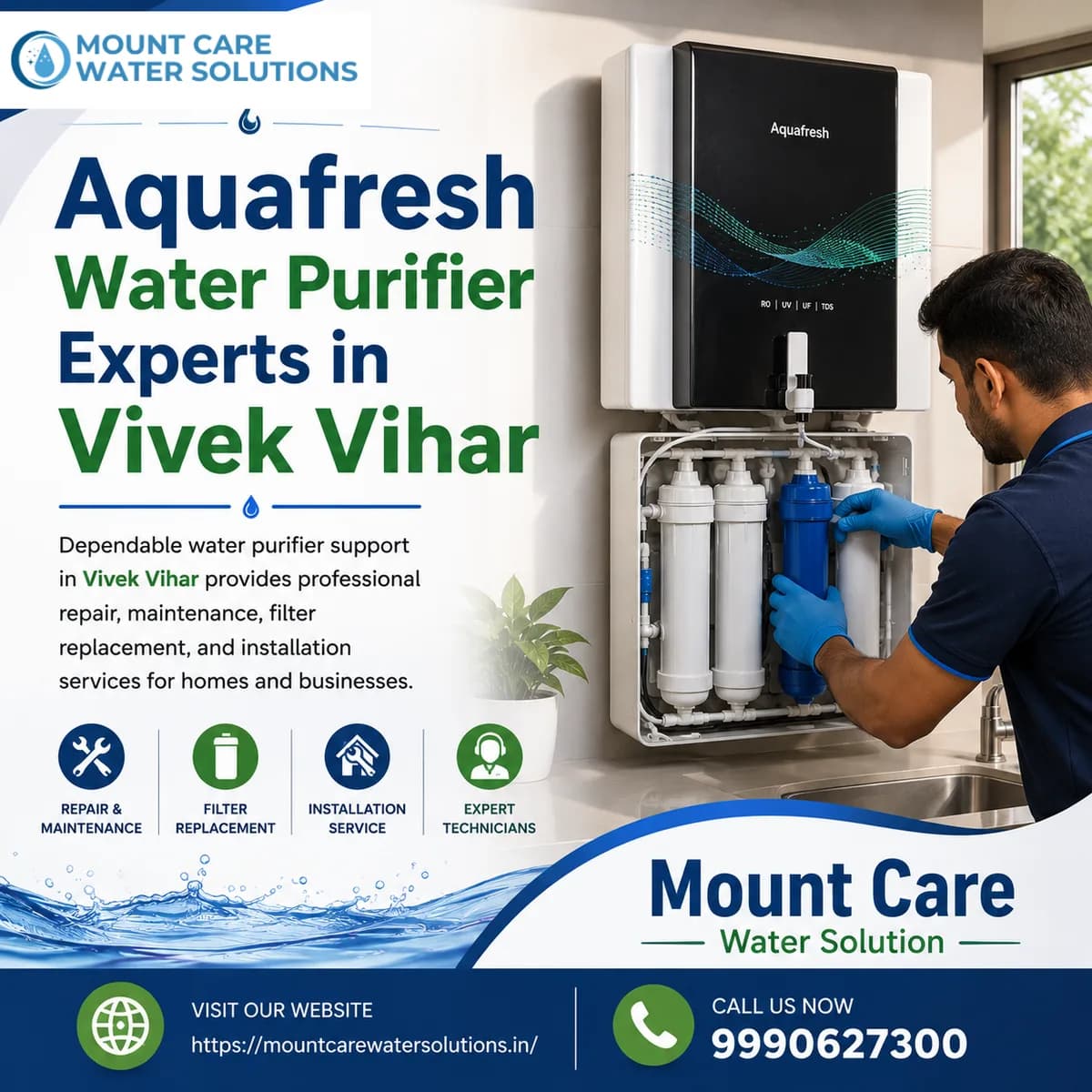 Aquafresh Water Purifier Experts in Vivek Vihar