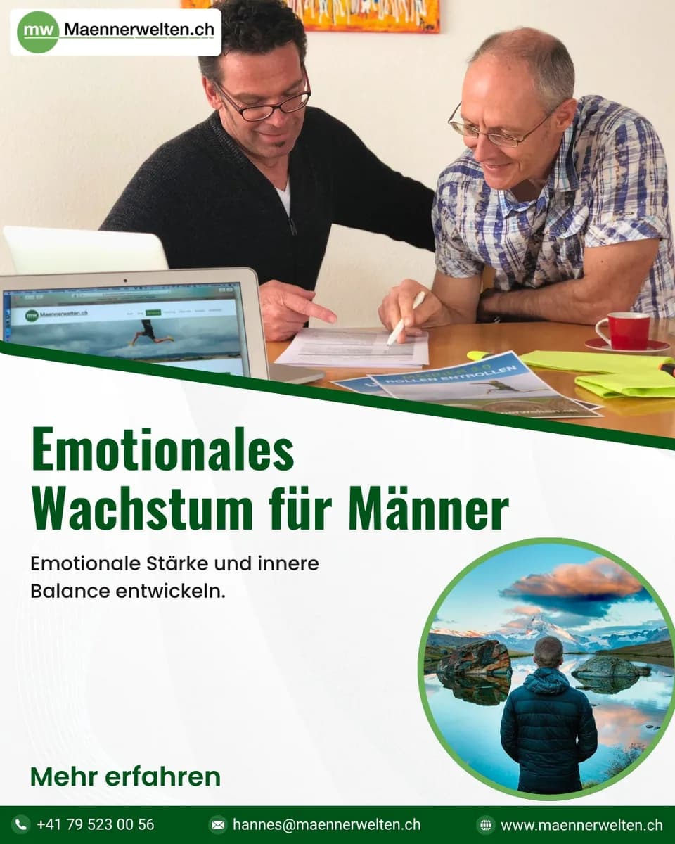 Männer Workshops Schweiz für persönliche Entwicklung