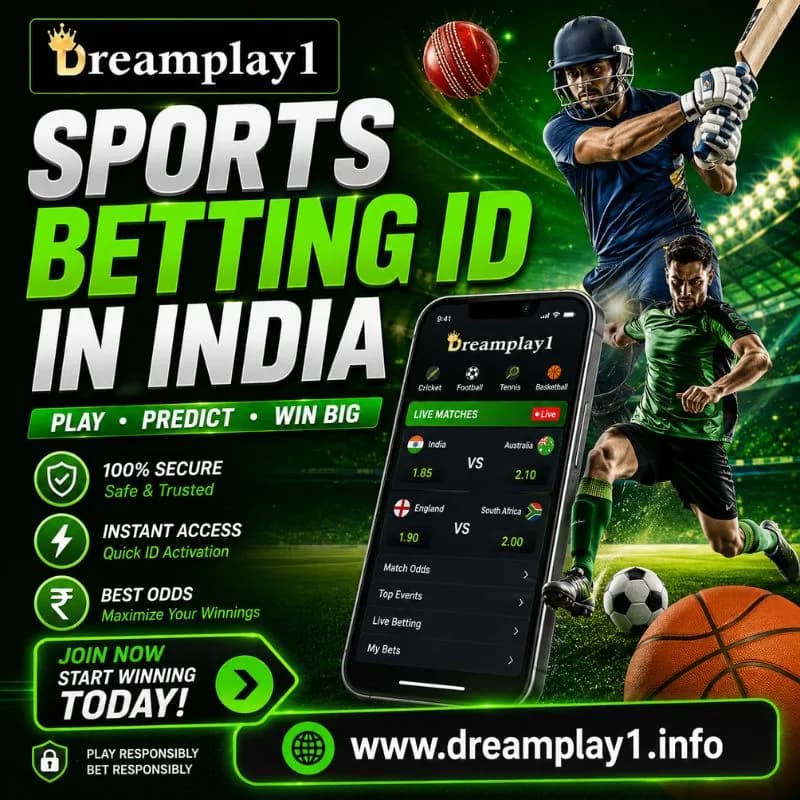 Sports Betting ID in India – Responsible Betting Guide by Dreamplay1