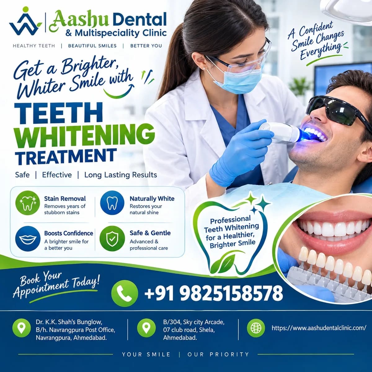 Expert Teeth Whitening Treatment for Yellow & Stained Teeth