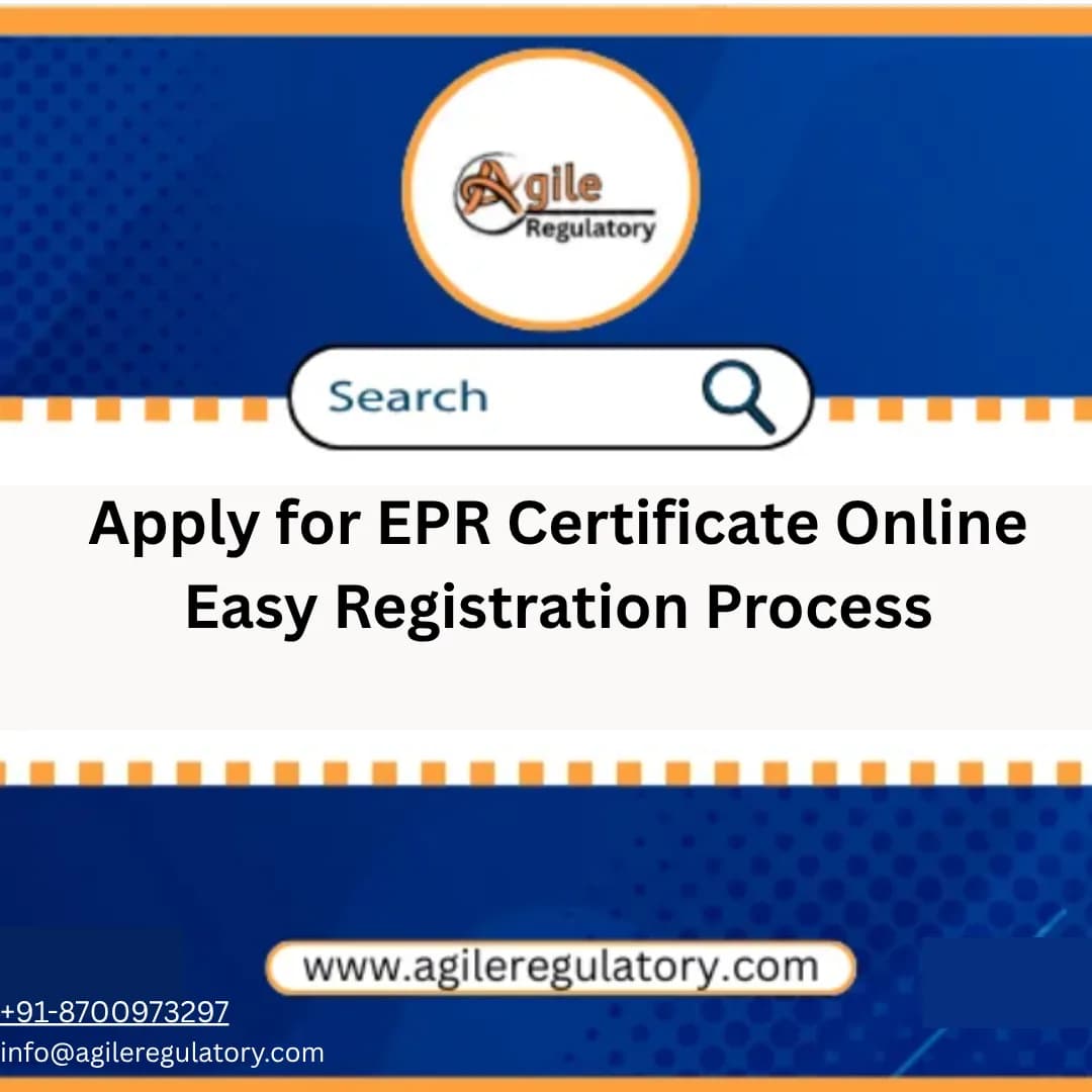Apply for EPR Certificate Online – Easy Registration Process
