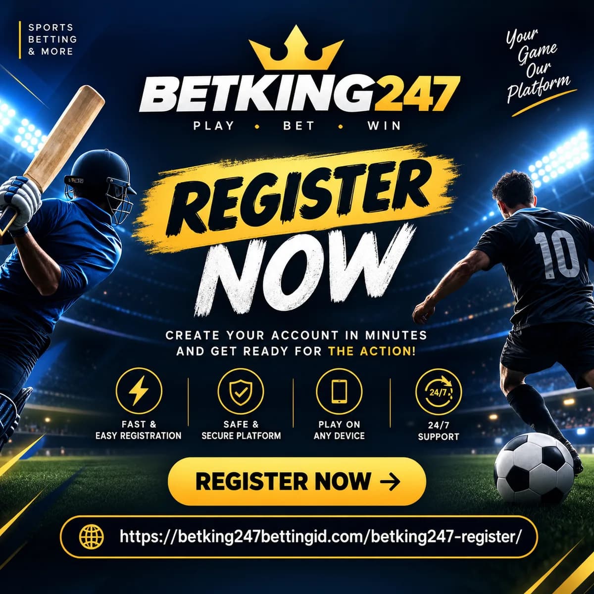 BetKing247 Register Account- Get Online Betting ID