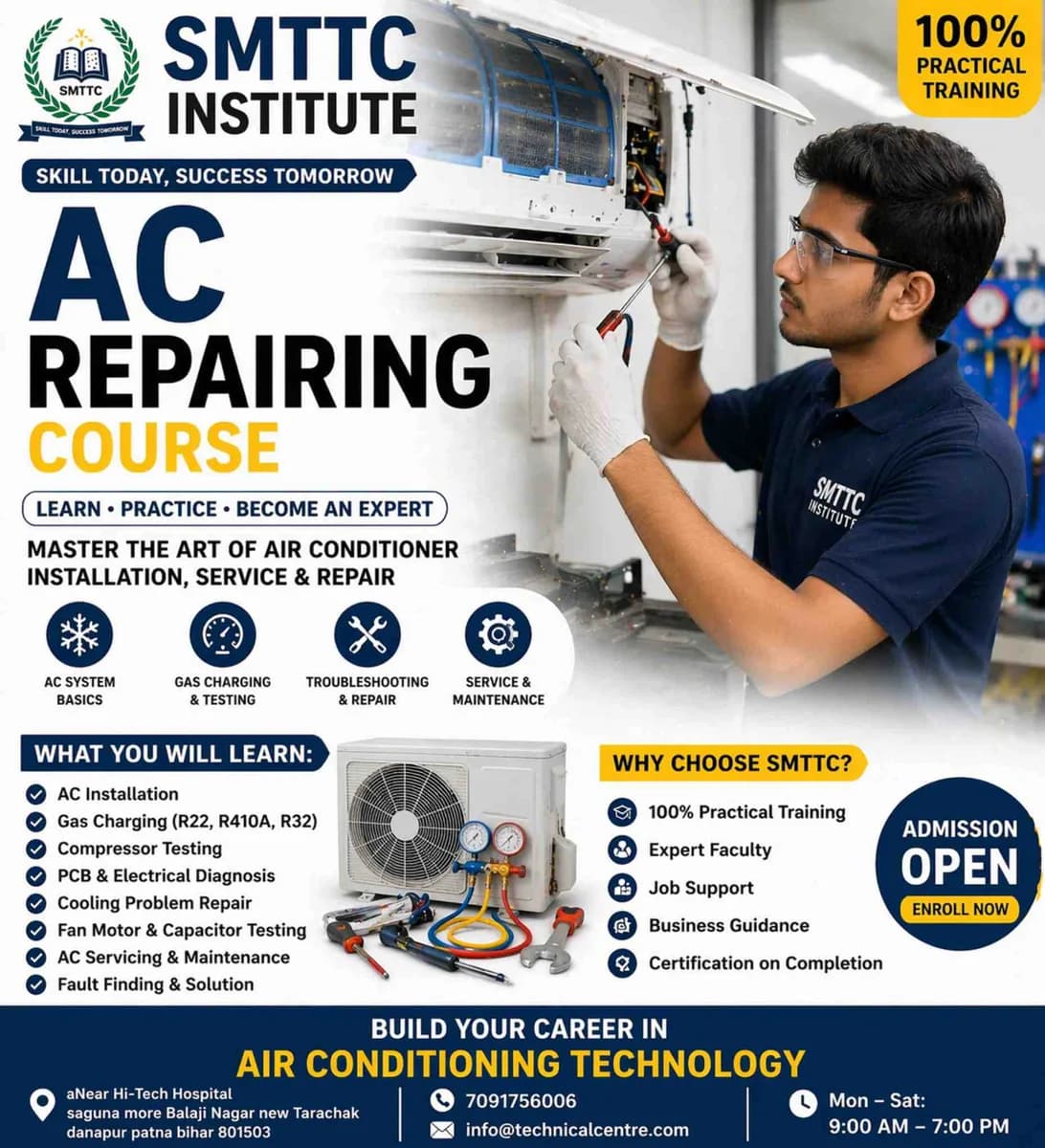 AC Repair Training in Patna | Air Conditioner Repair Course