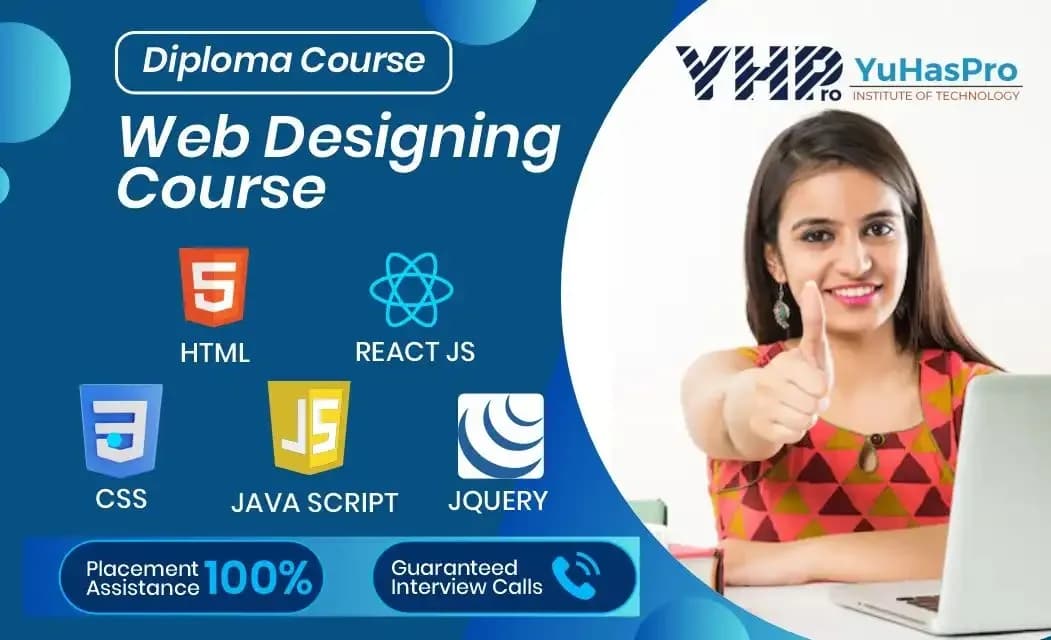 Diploma in Web Design in Thane & Navi Mumbai | YuHasPro