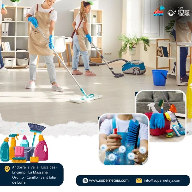 Super Neteja: Expertos en Servicios de limpieza eficientes Andorra