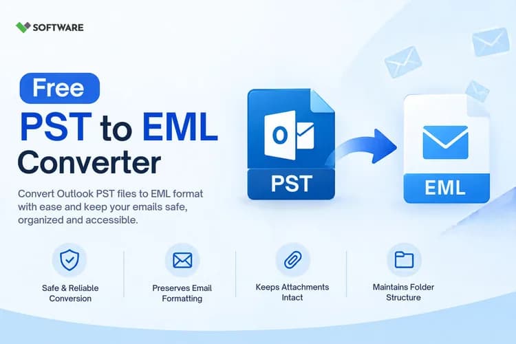 PST to EML Converter Tool With Attachment Preservation