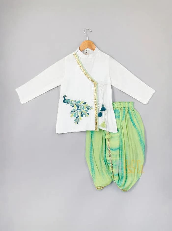 Handcrafted Dhoti Kurta for Boys – Made to Order in Kolkata
