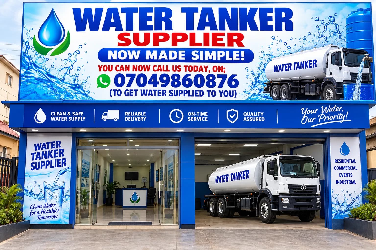 IMMA WATER TANKER SUPPLY SERVICES ABUJA (Yes, Get Clean Water Tanker Supply HERE)