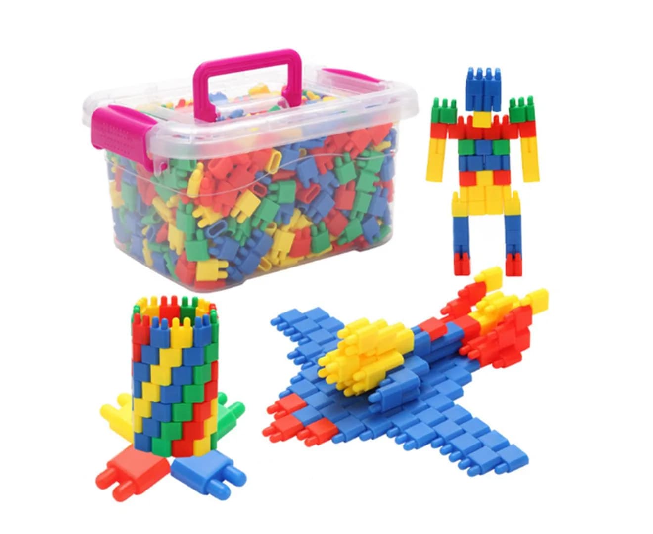 Kids Puzzle Building Blocks Assembly Toy For Sale in Australia