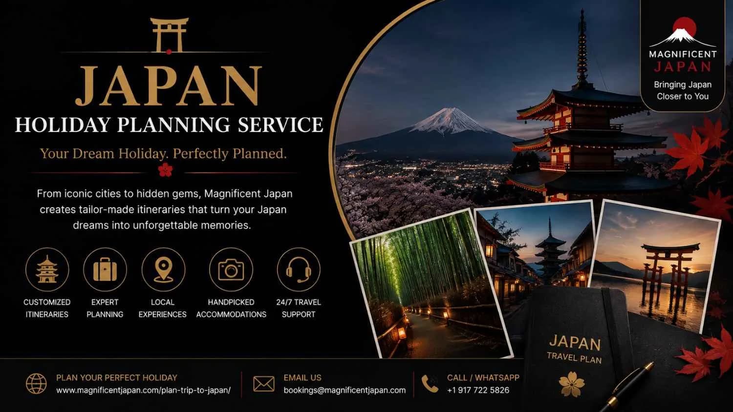 Japan holiday planning service 