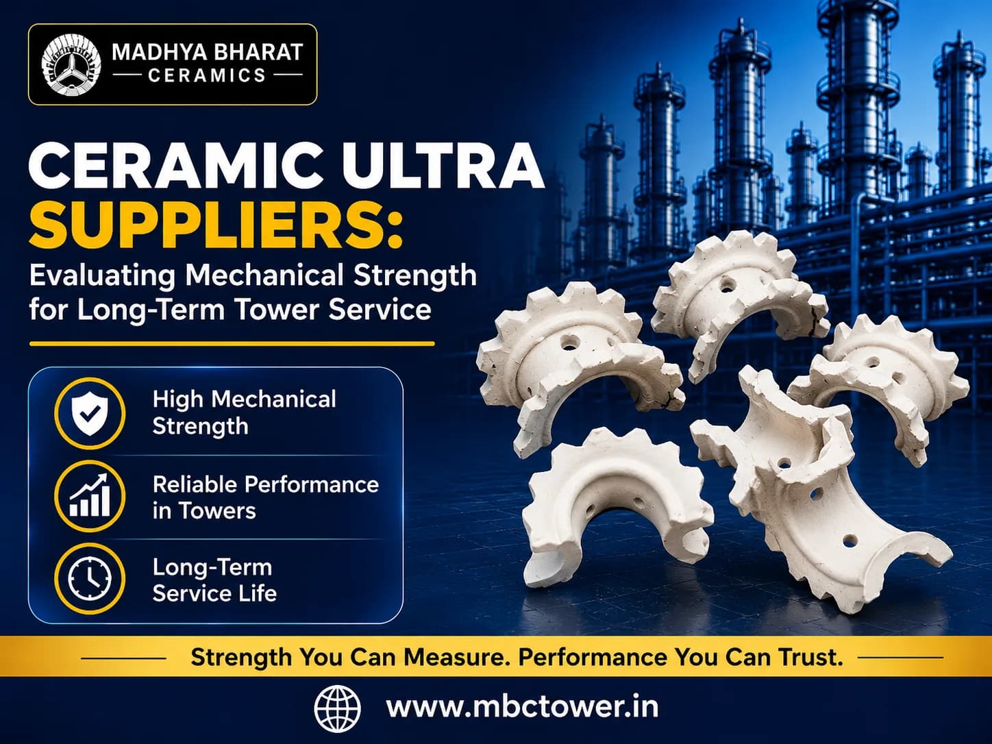 Ceramic Ultra Manufacturers for Reliable Mass Transfer Performance