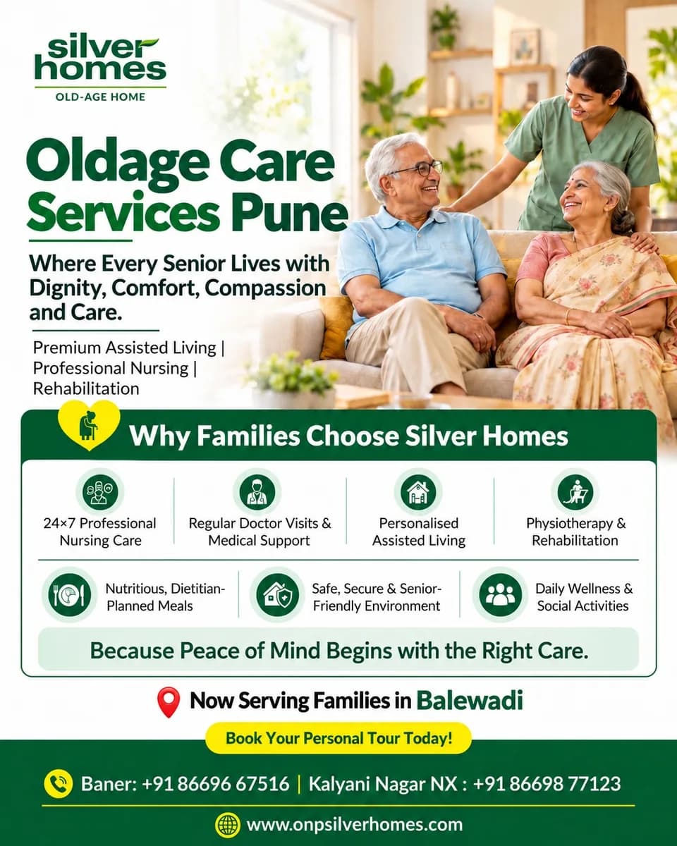 Old Age Home In Pune - ONP Silver Homes 