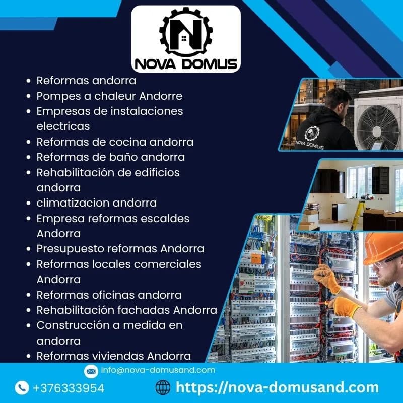Servicios de Mantenimiento Integral en Andorra para Viviendas y Negocios