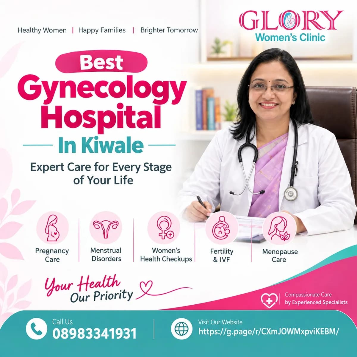 Best Gynecology Hospital In Kiwale-Dr. Darshana's Women's Clinic