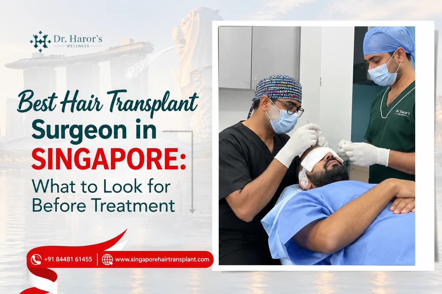 Looking for a Hair Transplant Surgeon in Singapore?