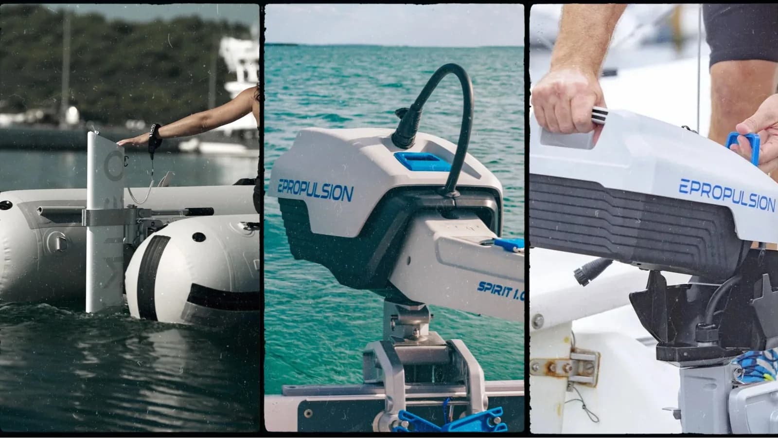 Three Electric Outboards. One Smarter Way to Get on the Water | ePropulsion Spirit 1.0 Evo
