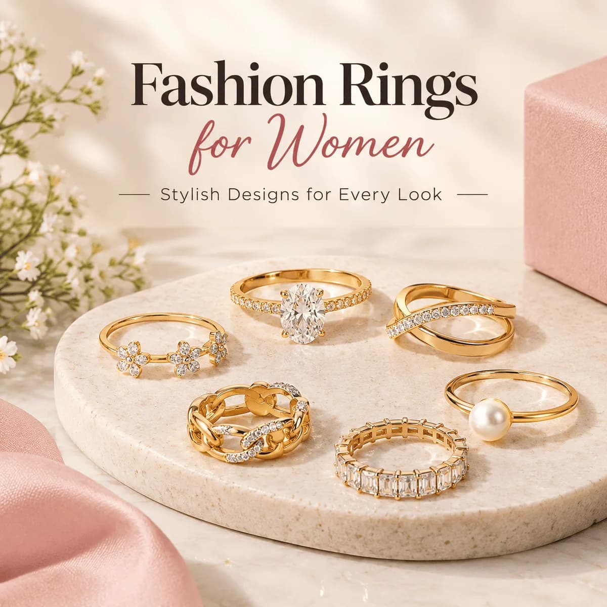 Fashion Rings for Women – Stylish Designs for Every Look