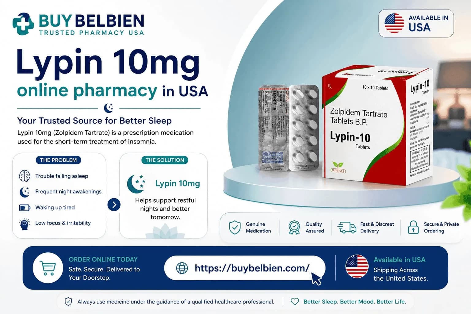 Lypin 10mg medicine online in USA