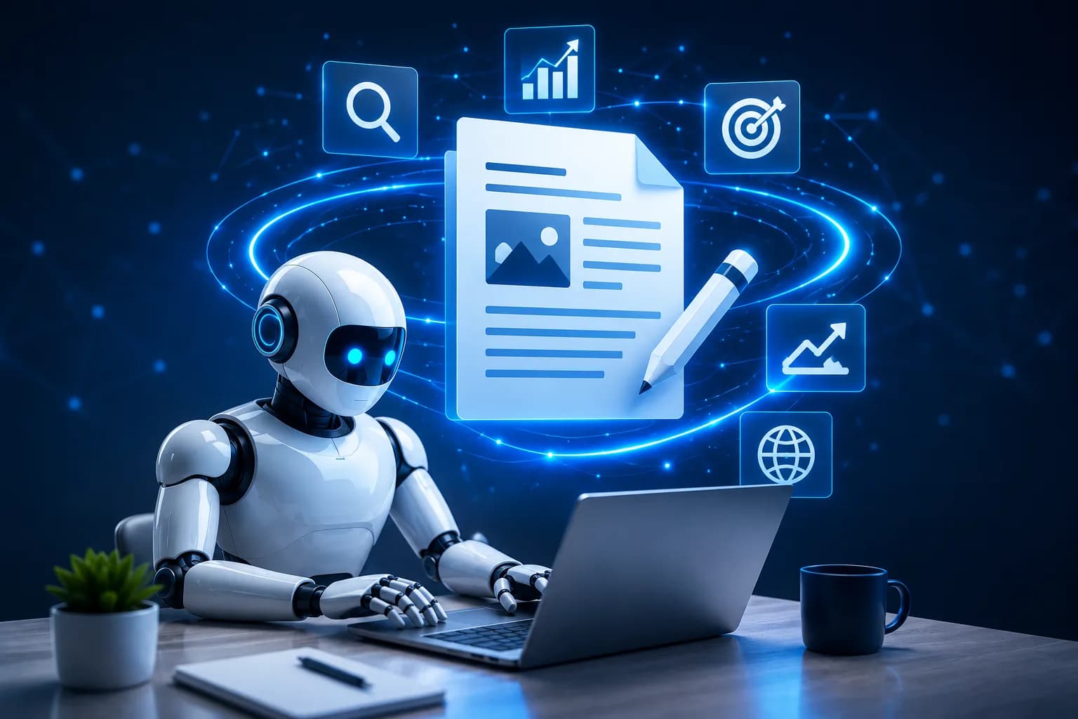 AI Blog Generator for SEO-Friendly Articles & Automated Publishing