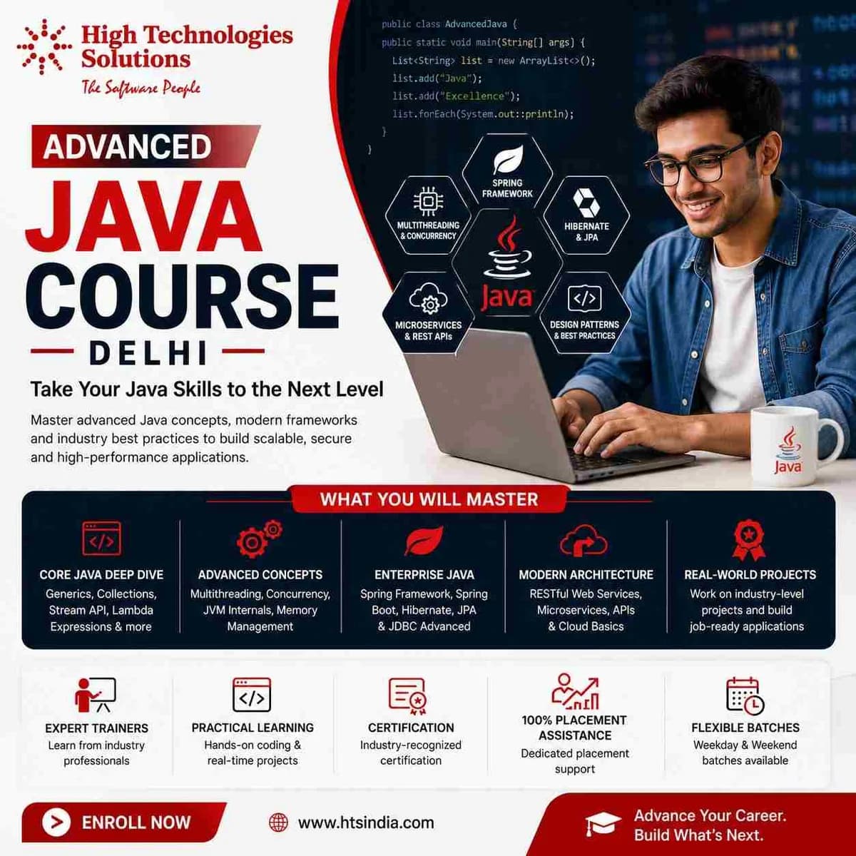 Advanced Java Training in Delhi | J2EE, Hibernate & Spring Boot Course
