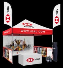 Custom Canopy Tents & Promotional Displays by Custom Tent with Logo