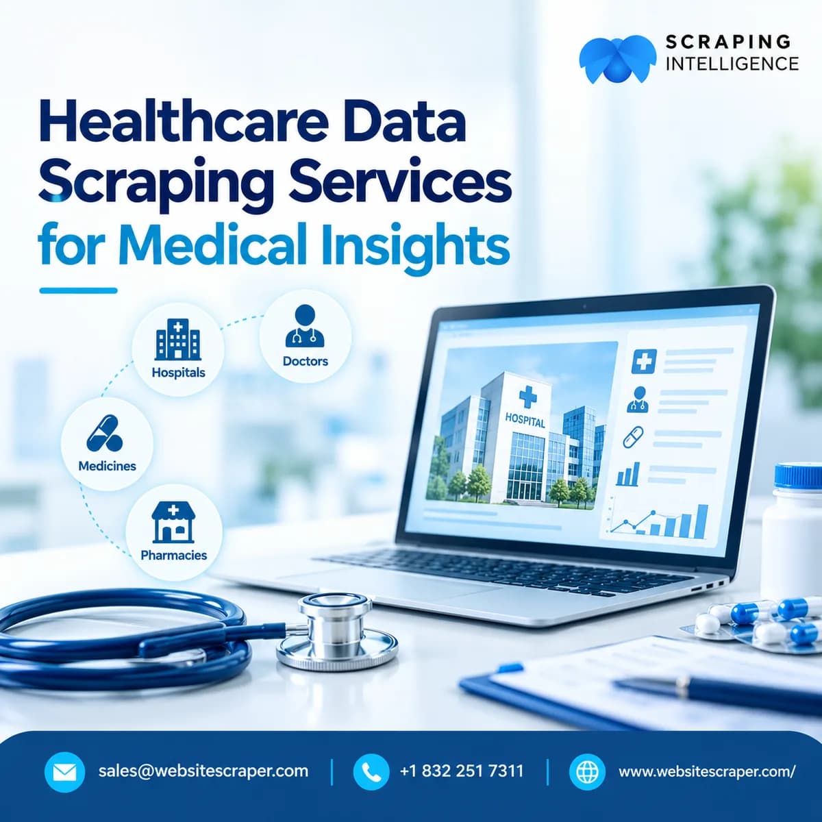 Medicine and Pharmaceutical Data Scraping Services