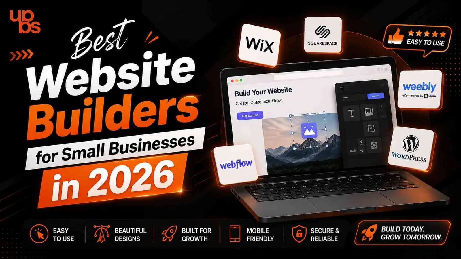 Best Website Builders for Small Businesses in 2026 | UPBS	