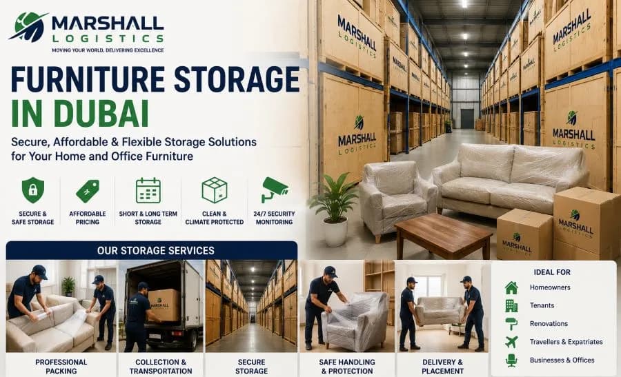Storage Units Dubai with Marshall Logistics