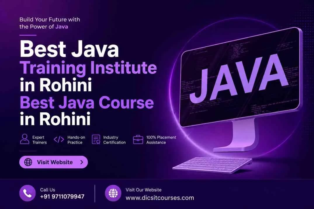Best Java Training Institute in Rohini Best Java Course in Rohini
