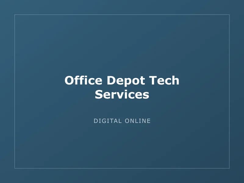 Office Depot Tech Services