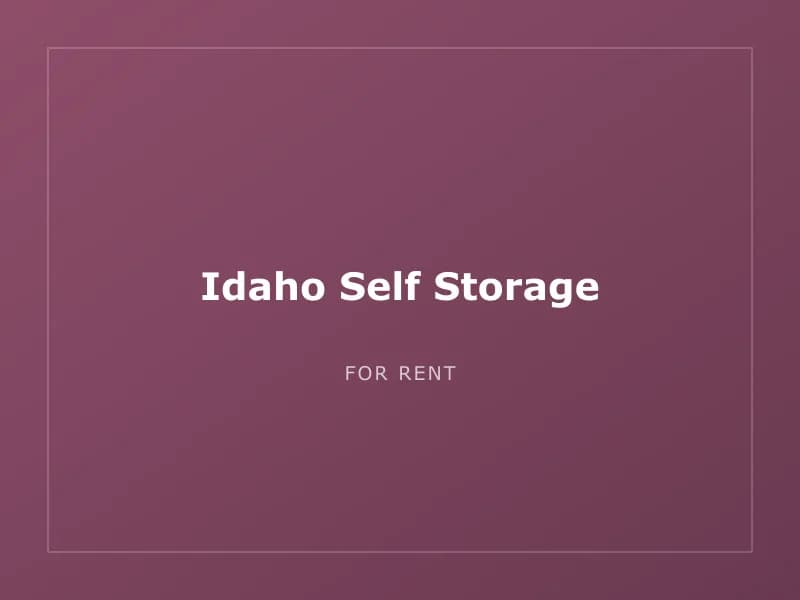 Idaho Self Storage